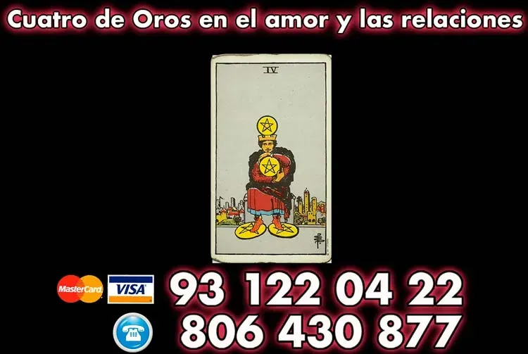 Cuatro de Oros en el amor y las relaciones