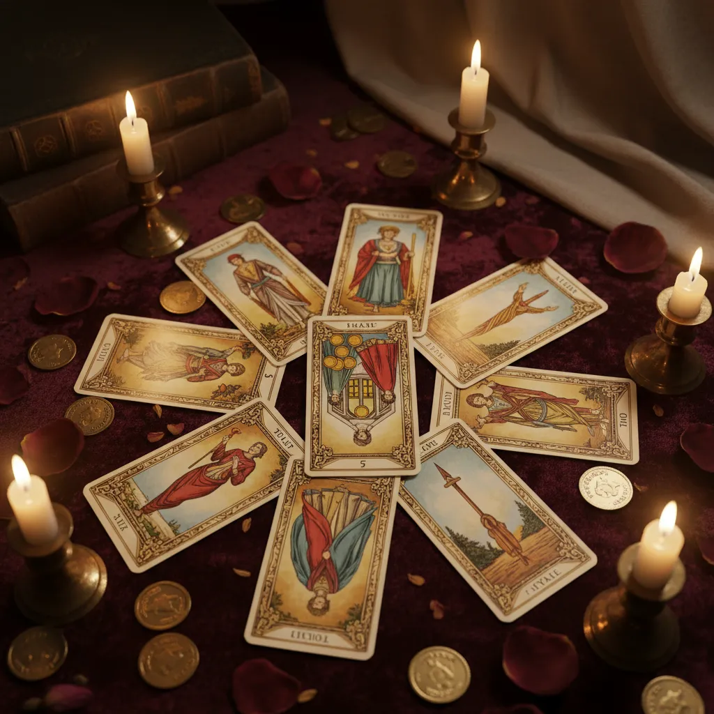 Cinco de Oros Invertido: Significado, Fin de Crisis y Recuperación