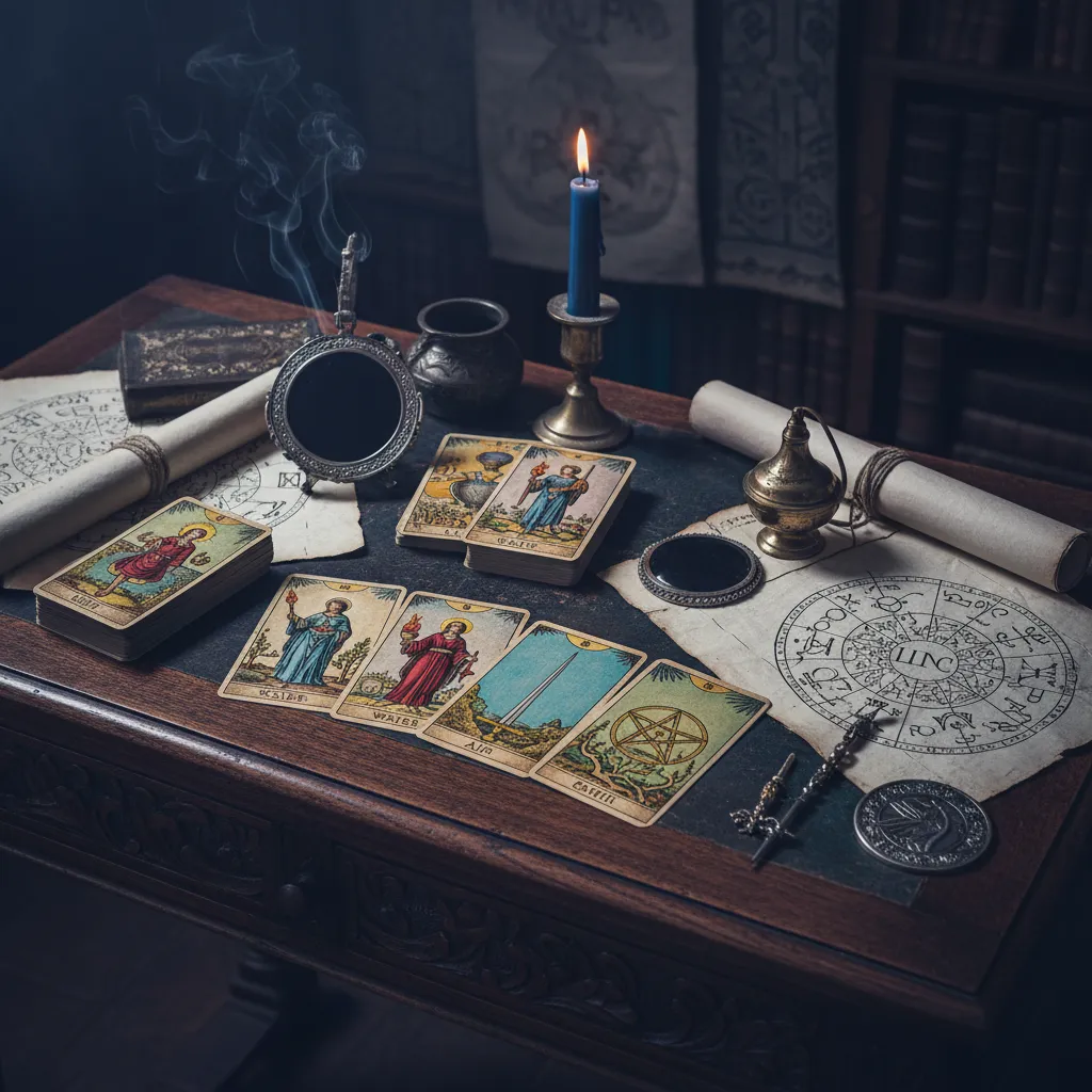 Los cuatro elementos en el Tarot: Guía para entender los palos