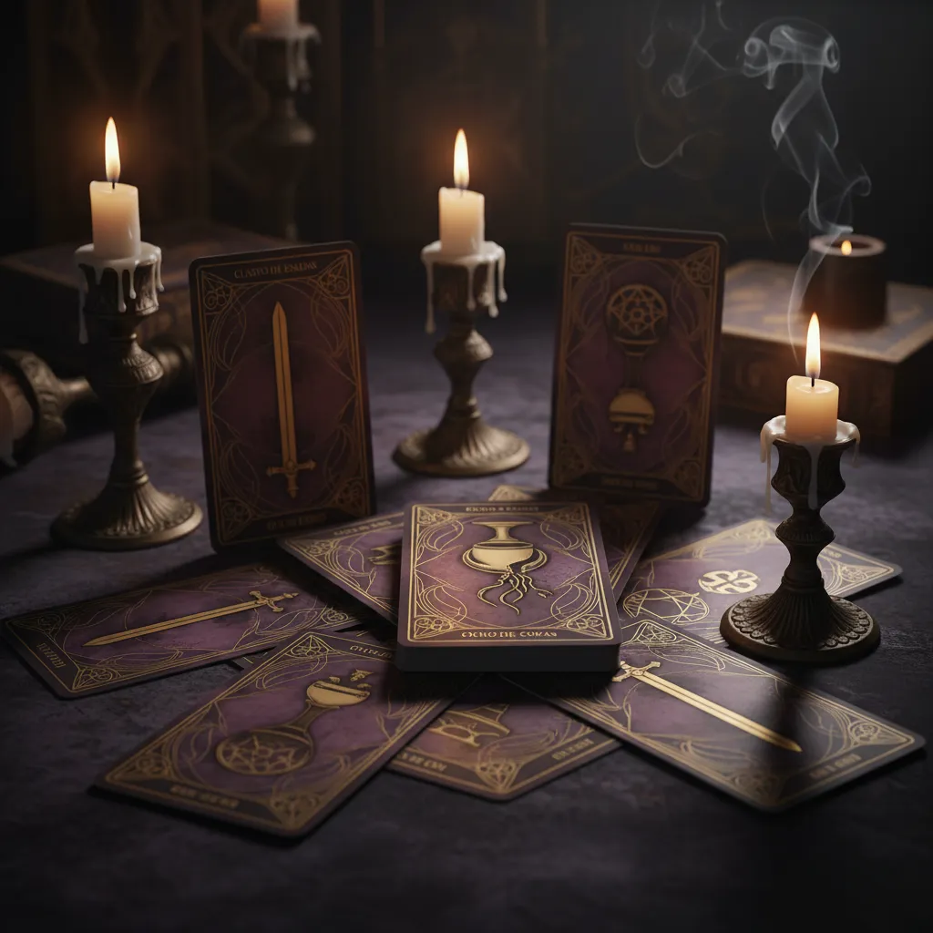 Ocho de Copas invertido: Significado, amor y superación personal