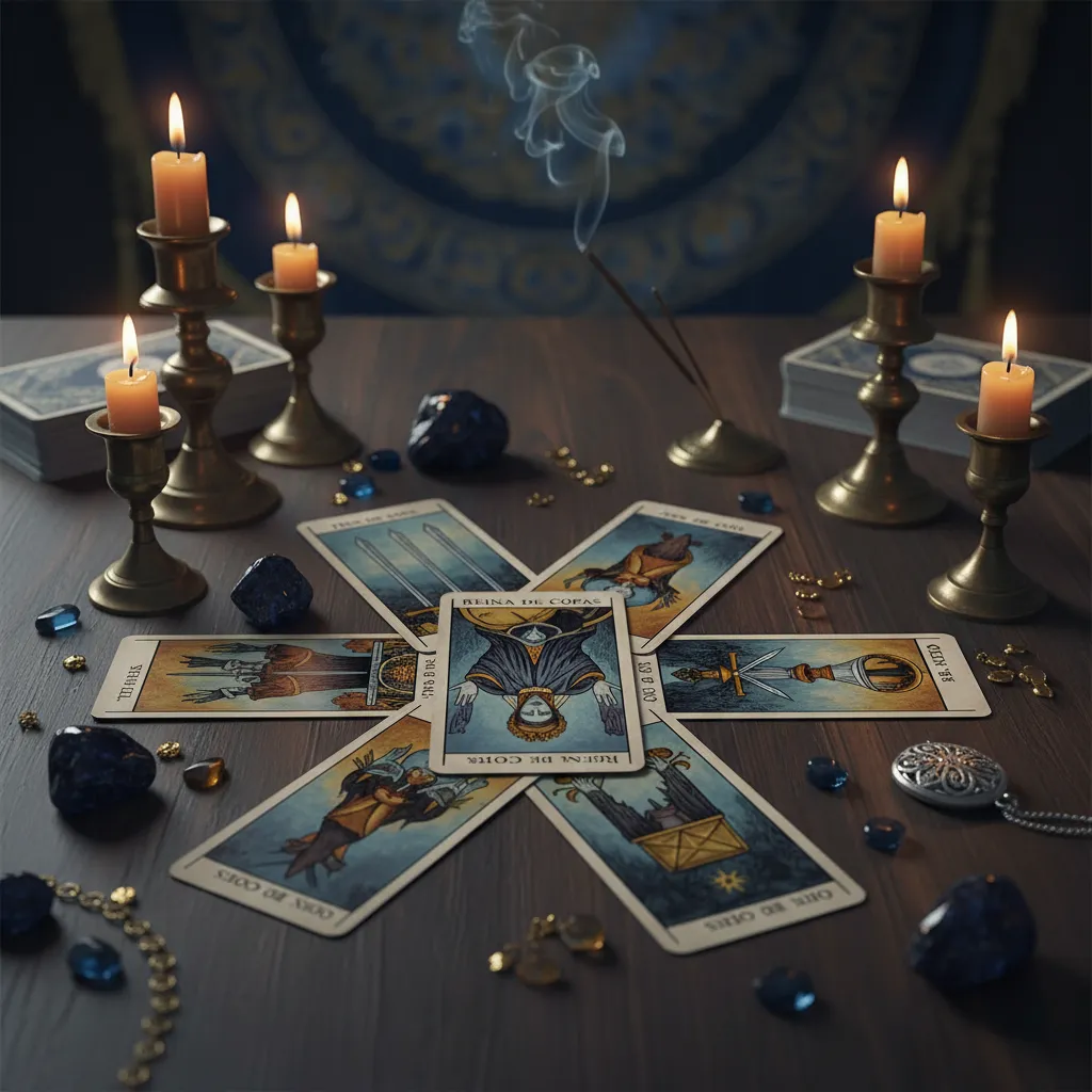 Reina de Copas invertida: Significado, amor y vulnerabilidad emocional