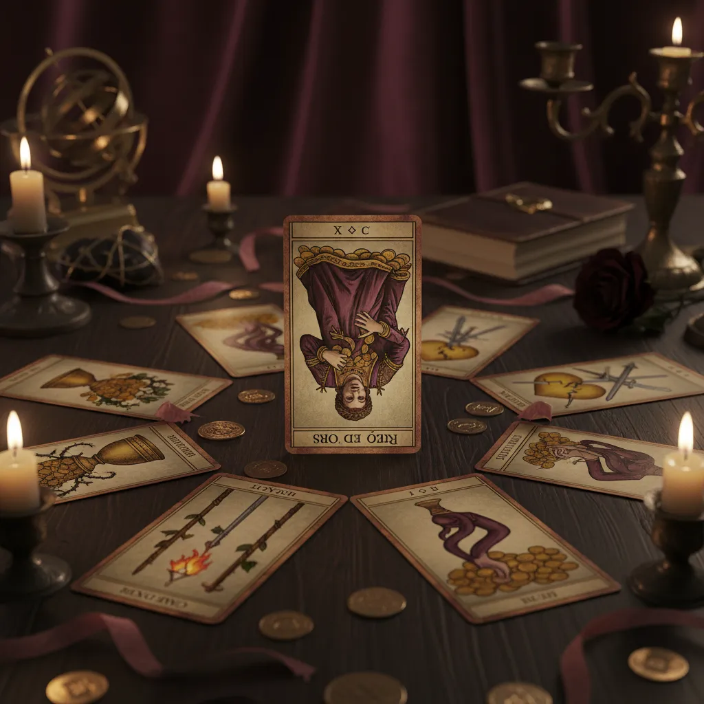 Rey de Oros invertido: Significado, advertencias y simbolismo