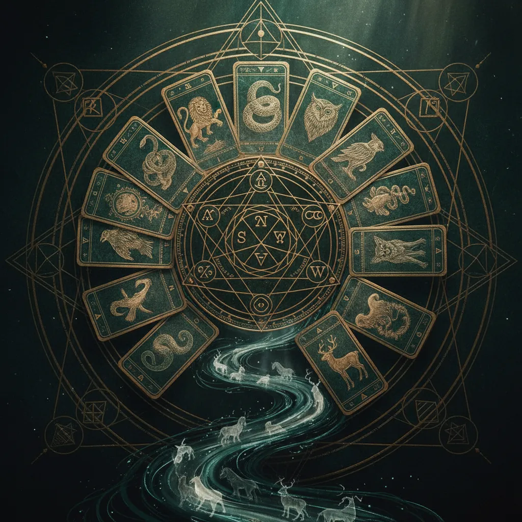 Significado de los animales en el Tarot: Guía de interpretación