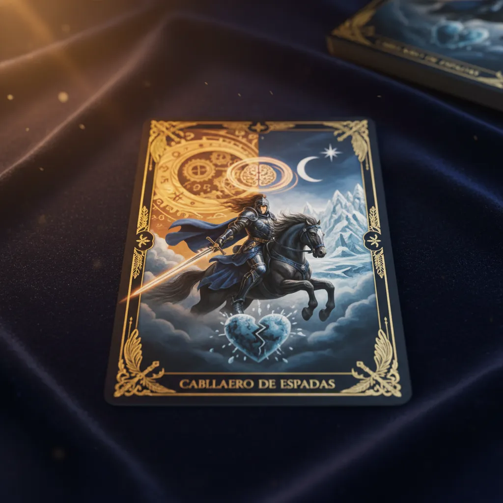 Caballero de Espadas: Significado, personalidad y consejos en el Tarot