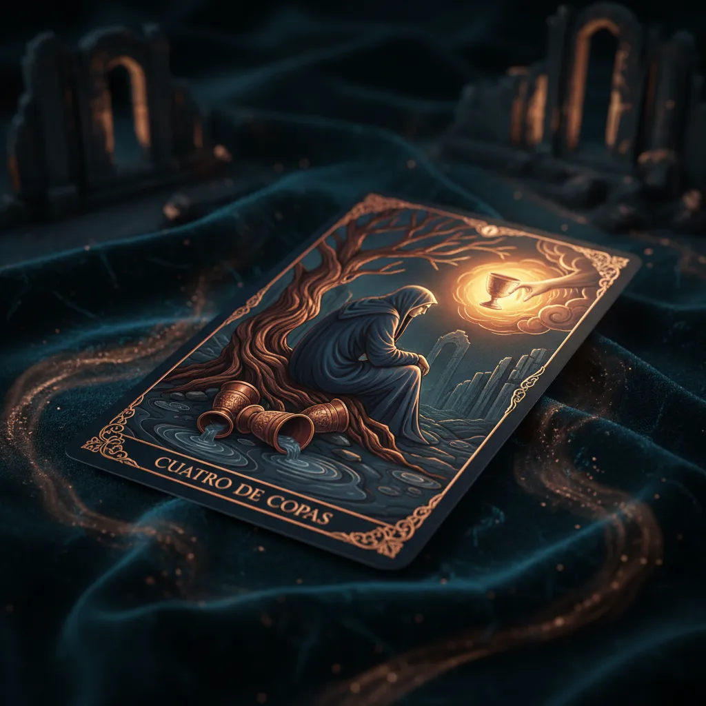 Significado del Cuatro de Copas: Interpretación y Simbología
