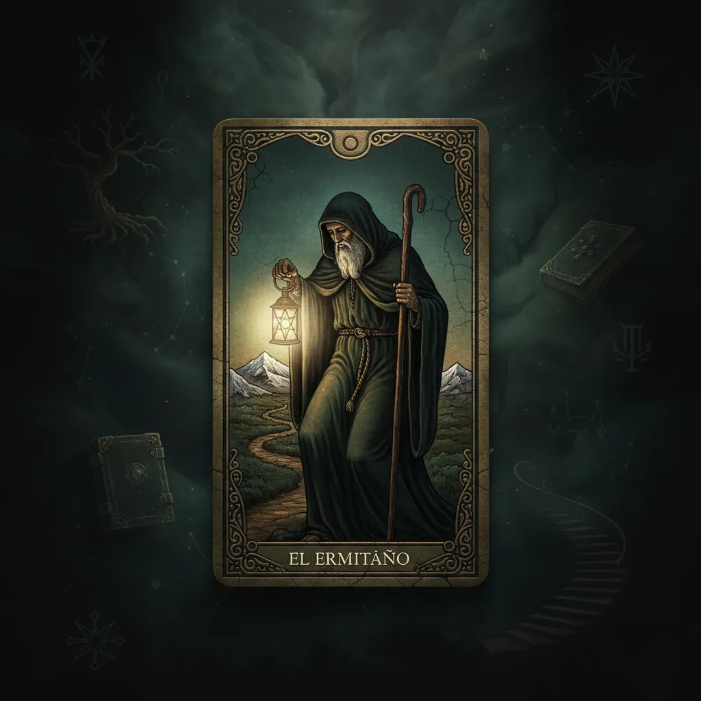 El Ermitaño en el Tarot: Significado, Introspección y Búsqueda de la Verdad