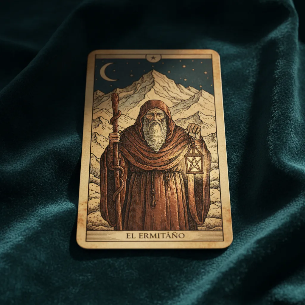 El Ermitaño en el Tarot: Significado, historia y simbolismo