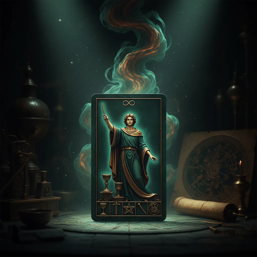 Significado de la carta El Mago en el tarot: Decisiones y éxito