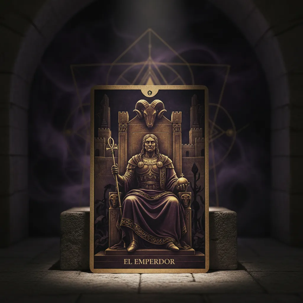 Significado de la carta El Emperador en el Tarot: Autoridad y Estructura