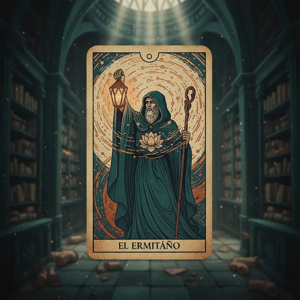 Significado de la carta El Ermitaño: Sabiduría y propósito