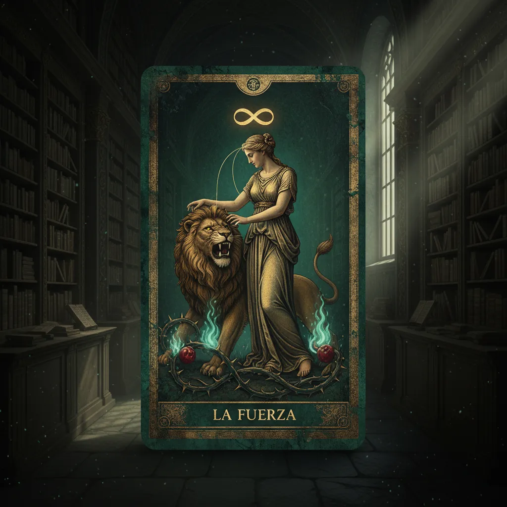 Significado de la carta de la Fuerza en el Tarot: Control y Virtud