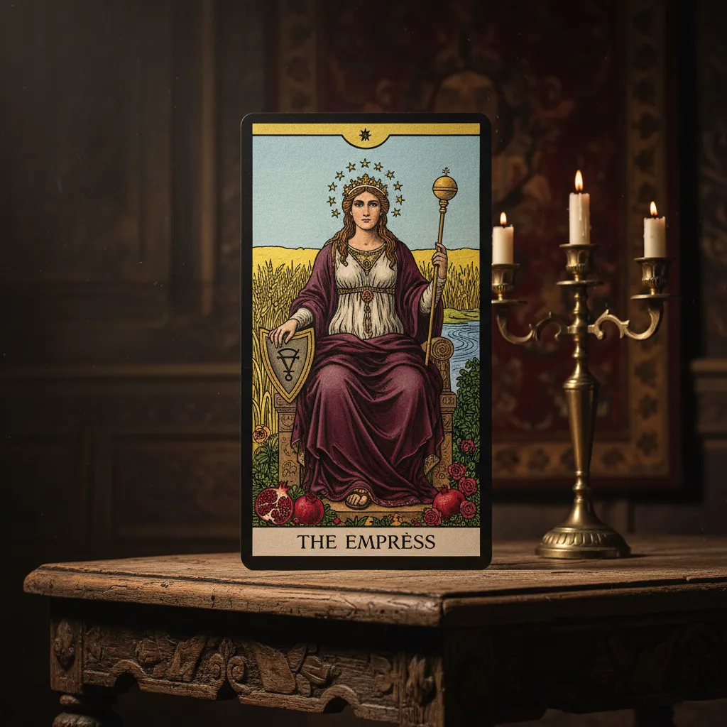 La Emperatriz en el Tarot: Significado, Simbolismo y Sabiduría