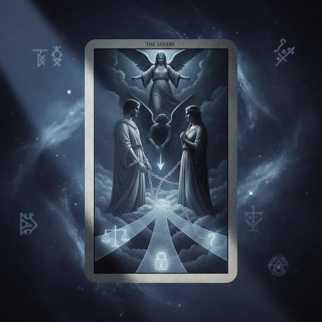 Significado de la carta de Los Amantes: Decisiones y Compromiso