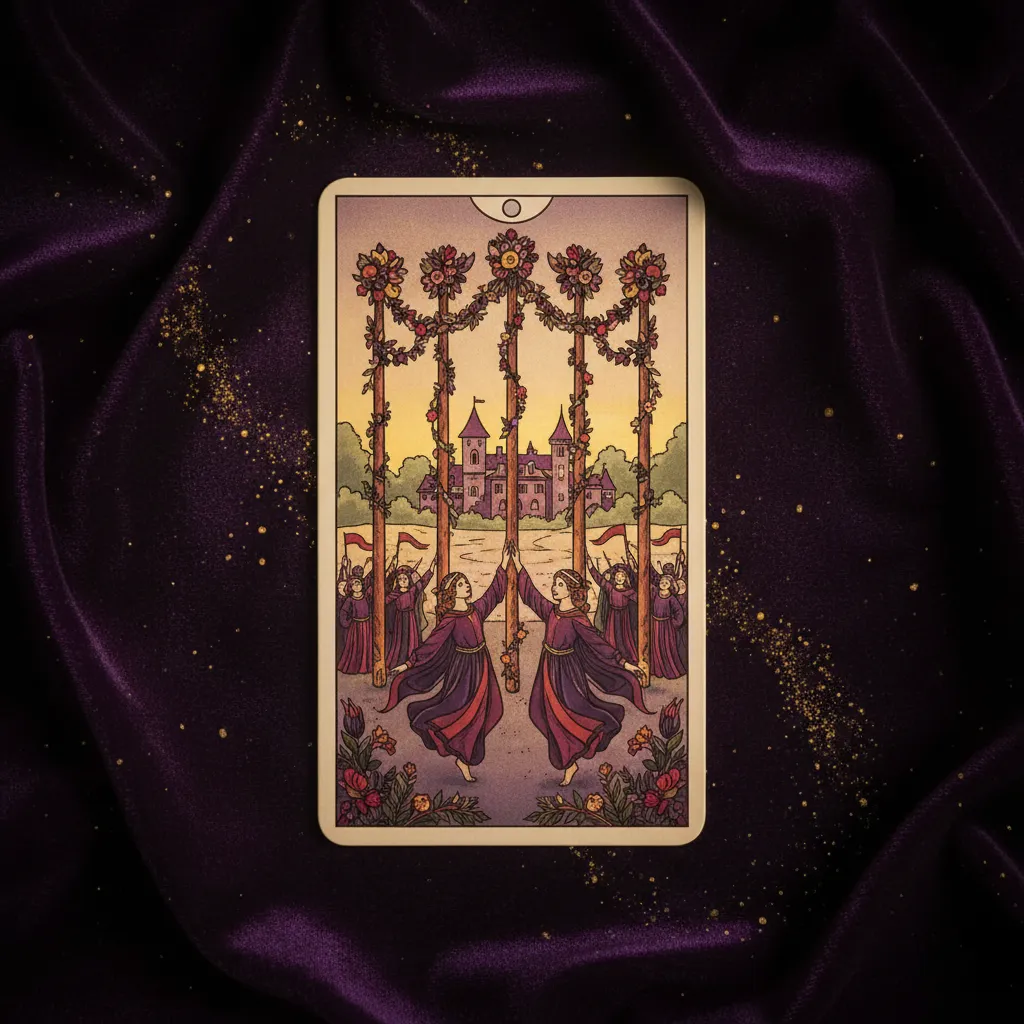 Significado del Cuatro de Bastos: La carta del matrimonio y la estabilidad