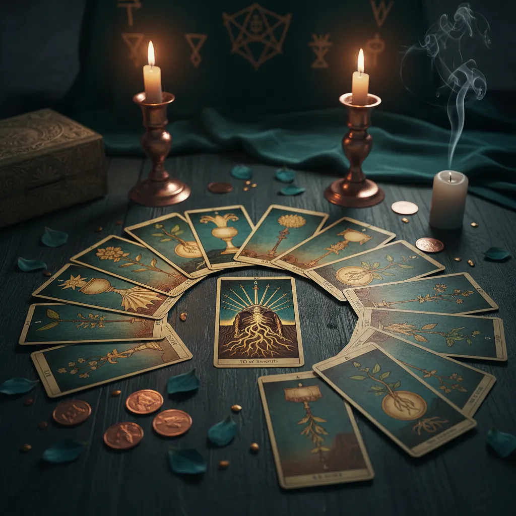 Diez de Espadas: Significado, predicciones y nuevos comienzos