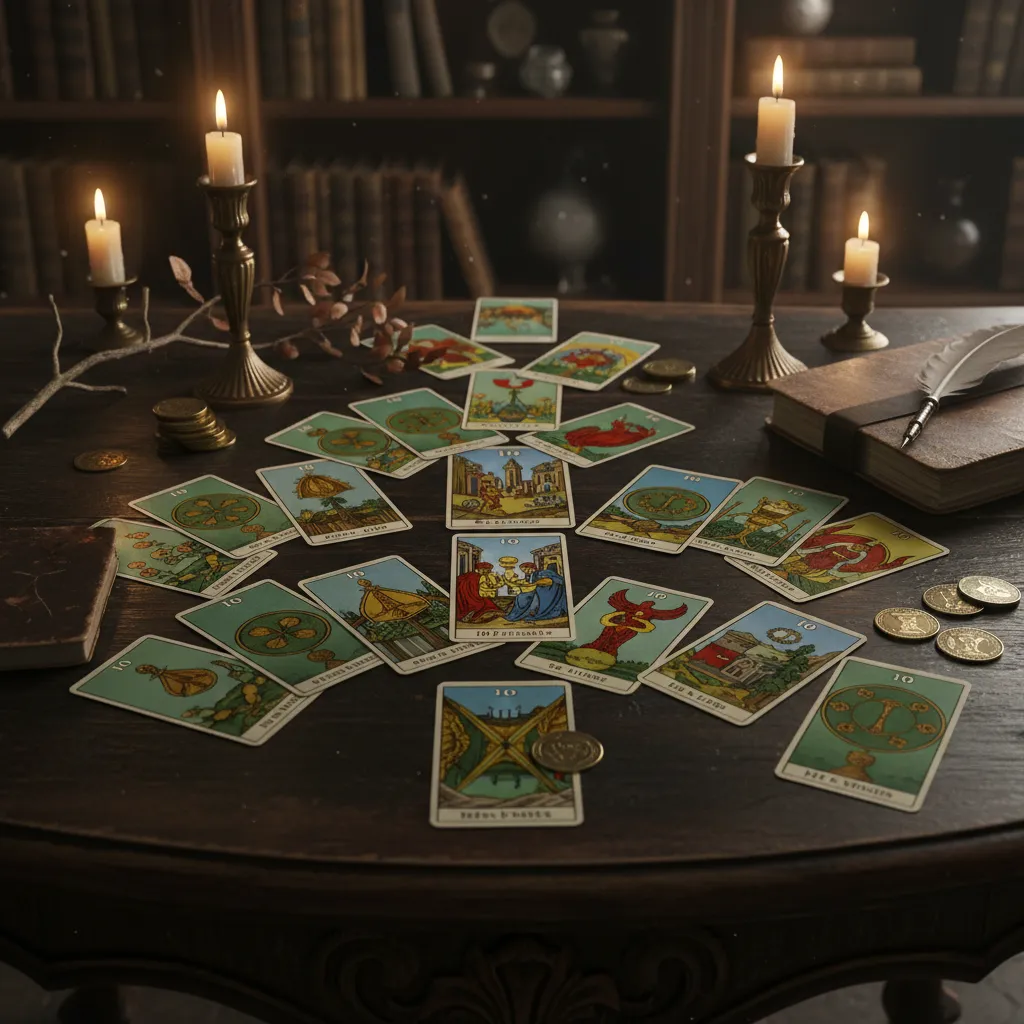 Significado del Diez de Oros en el Tarot: Legado y Prosperidad