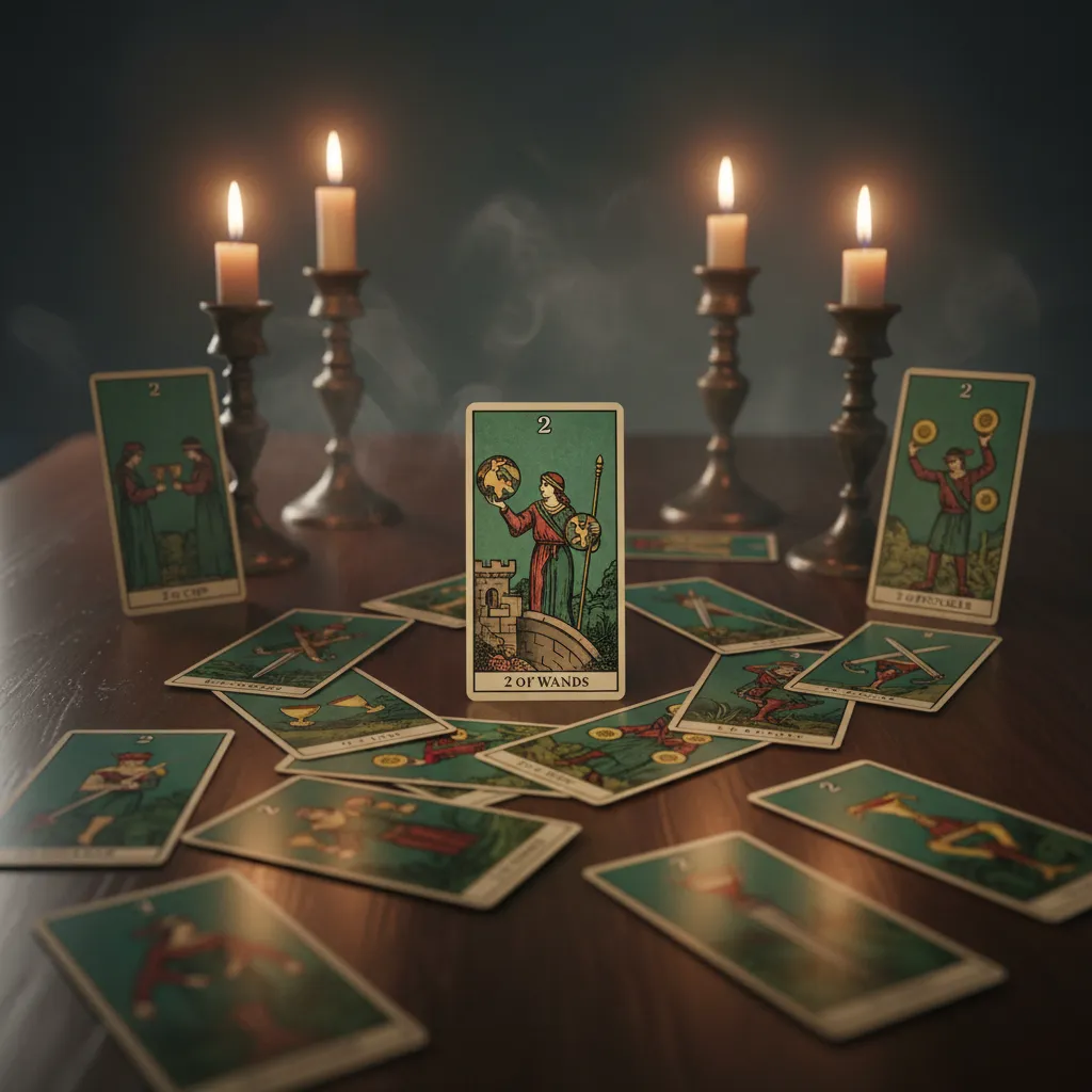 Dos de Bastos: Significado, Simbología e Interpretación en el Tarot