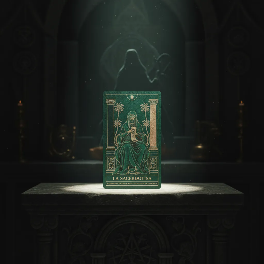 La Sacerdotisa en el Tarot: Significado, Arquetipo y Misterio