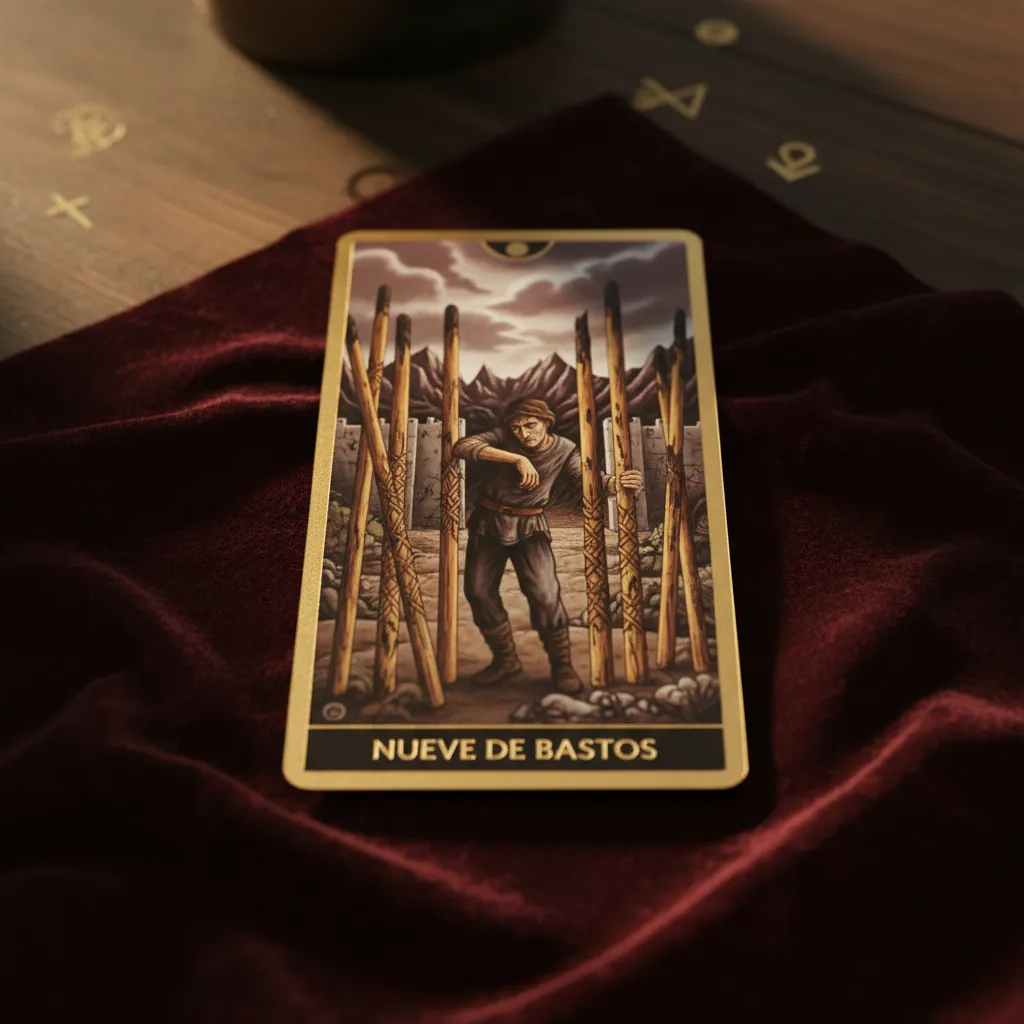 Nueve de Bastos: Significado, interpretación y consejos prácticos
