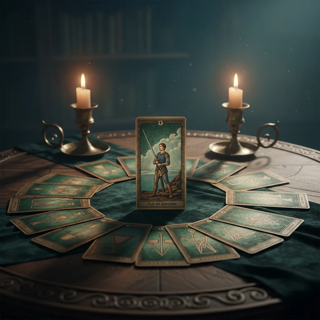 Significado del Paje de Espadas: Interpretación y Mensajes en el Tarot