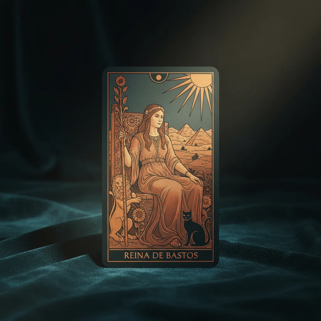 Significado de la Reina de Bastos en el Tarot: Personalidad y Simbolismo