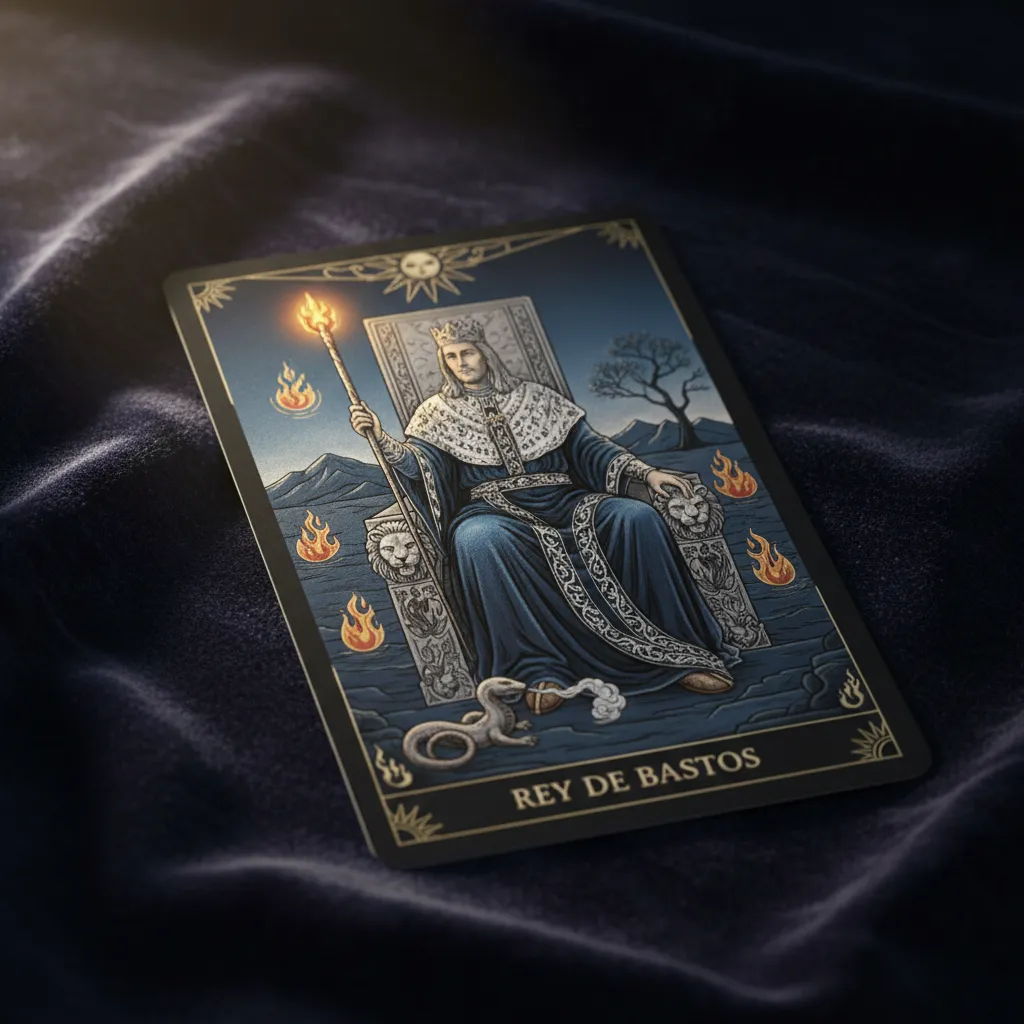 Significado del Rey de Bastos: Personalidad, energía y simbolismo