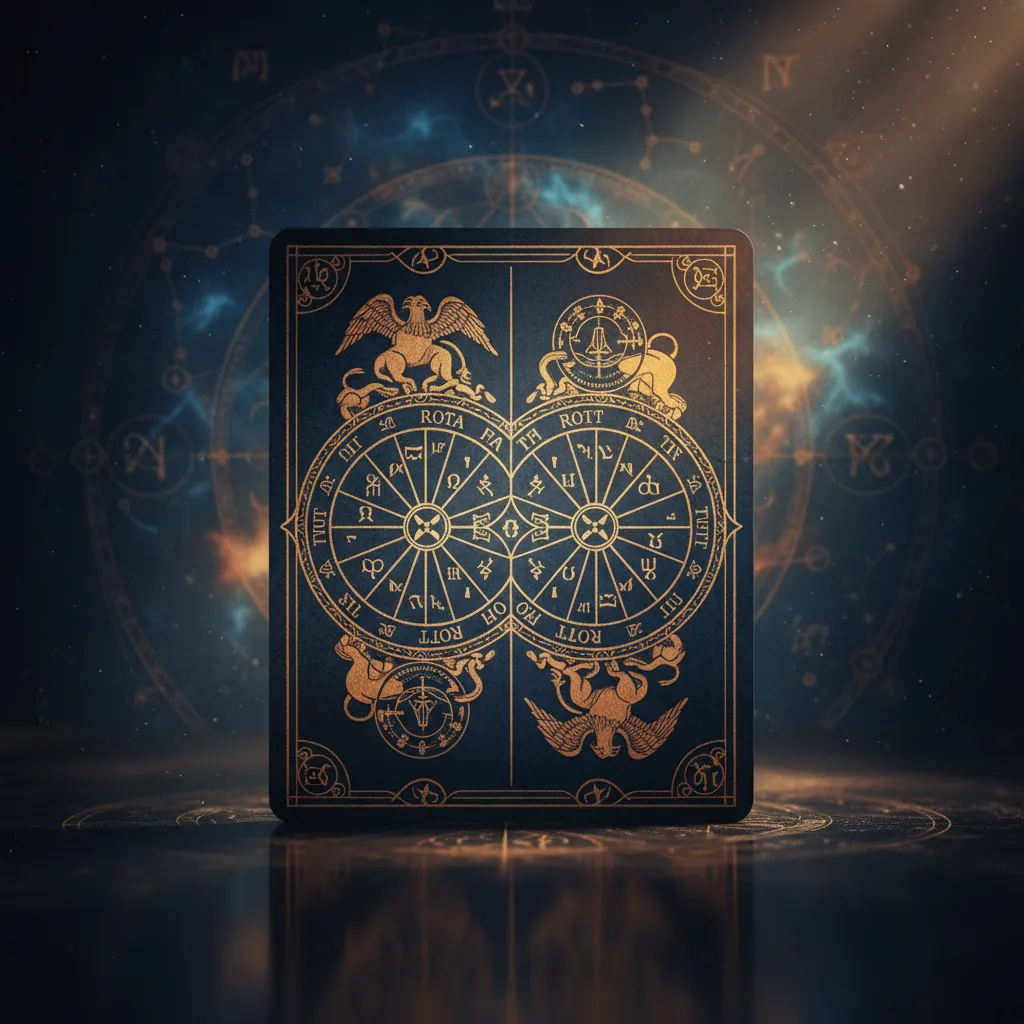 Significado de la Rueda de la Fortuna en el Tarot: Guía completa