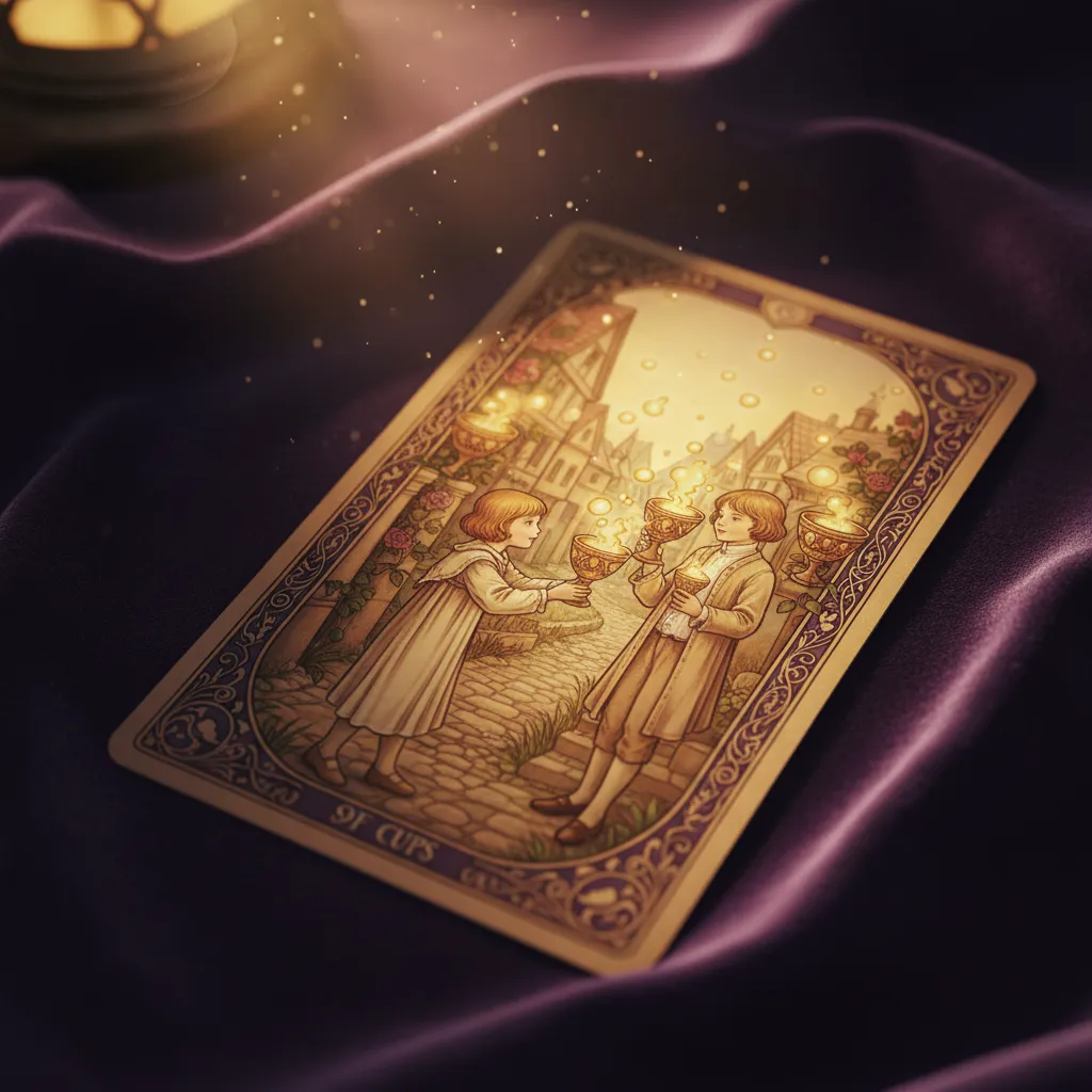 Seis de Copas: Significado, Nostalgia y Amor en el Tarot