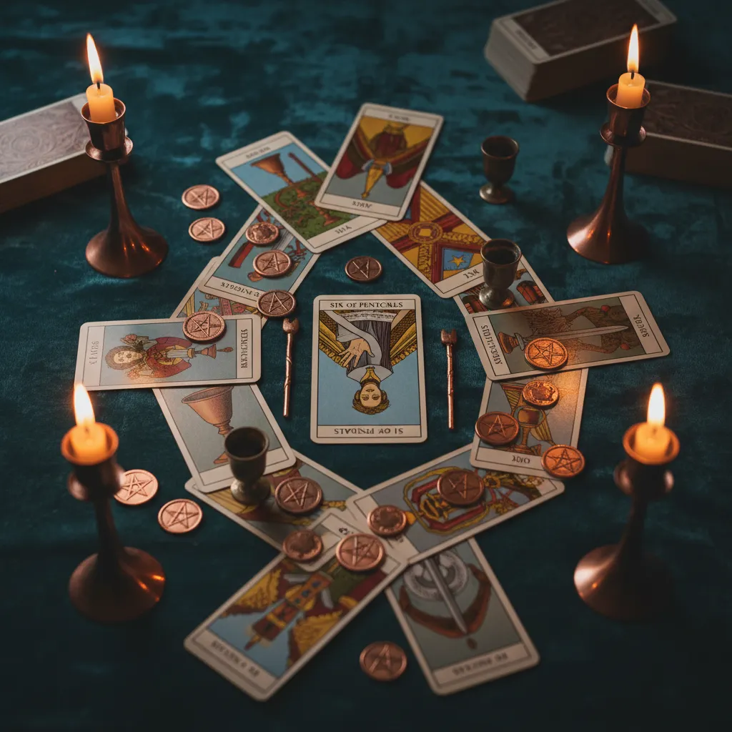 Seis de Oros invertido: Significado en el amor, dinero y trabajo