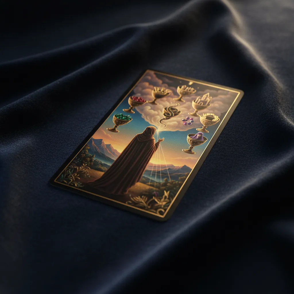 Siete de Copas: Significado de los sueños y la realidad en el Tarot