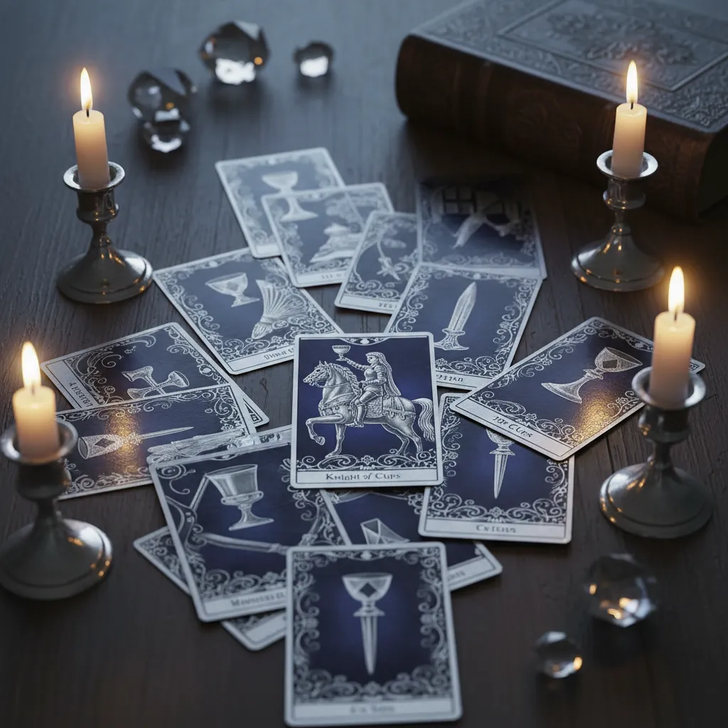 Significado y simbología del Caballero de Copas en el Tarot: Guía completa