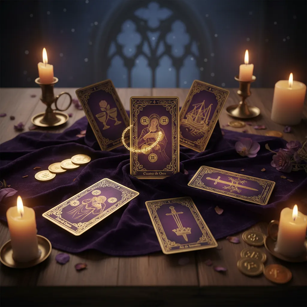 Significado del Cuatro de Oros: Simbología y lecciones de vida