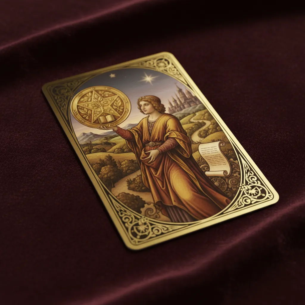 Significado de la Sota de Oros en el Tarot: Dinero, Estudio y Éxito