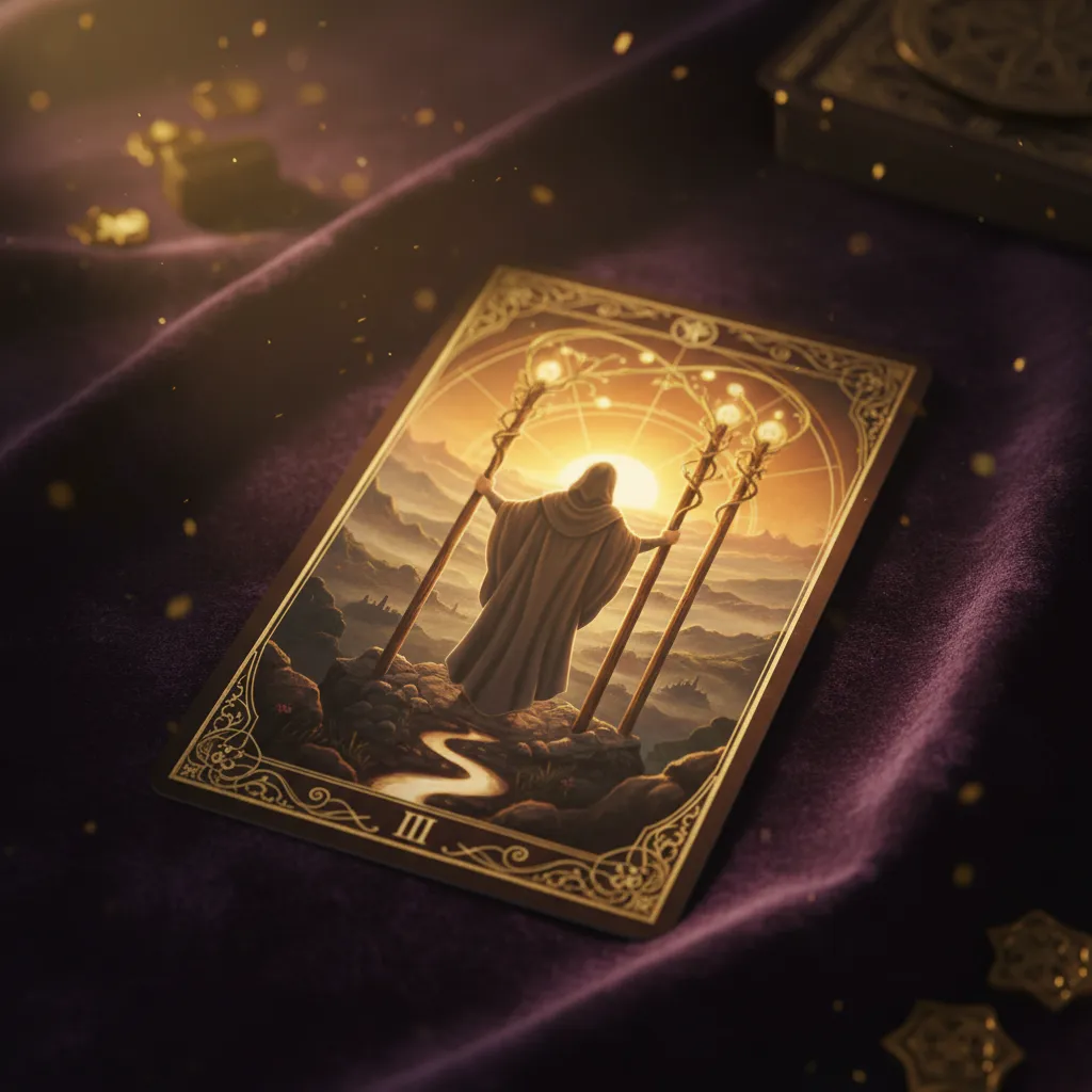 Significado del Tres de Bastos: Progreso, Visión y Nuevos Proyectos