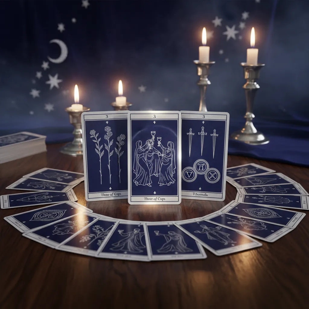 Significado del Tres de Copas: Simbología y las Tres Gracias