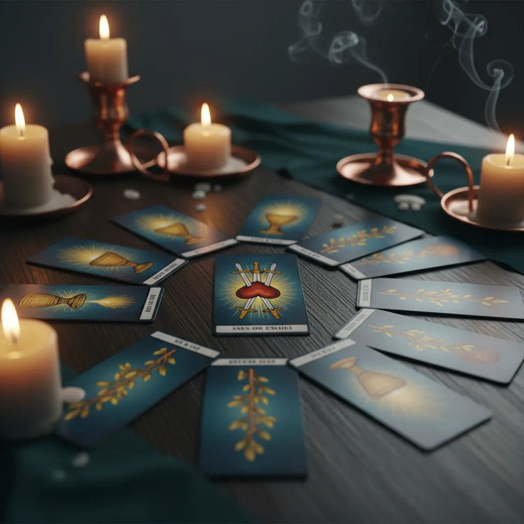 Tres de Espadas invertido: Significado y superación del dolor